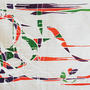  Rêve I . Couleurs acryliques et gesso sur drap de cotton . 72 x 108 cm . 2014