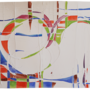 Variation XV . Aquarelle et gesso sur papier Arches . 75 X 101 cm . 2013
