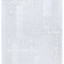 Homère, L´Odyssée, Invocation et extraits du Chant I . Encre et gesso sur drap . 100 x 74 cm