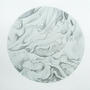 Racines III . Pointe d'argent, gouache et gesso sur papier . 27 x 27 cm . 2003